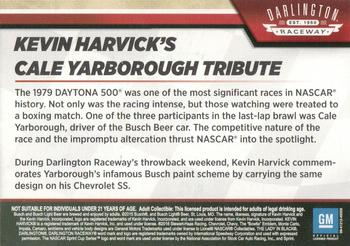 2016 Lionel NASCAR Authentics - Darlington Throwbacks #NNO Kevin Harvick Back