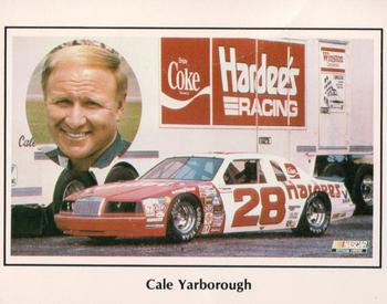 1986 Sportstar Photo-Graphics Racing #NNO Cale Yarborough Front
