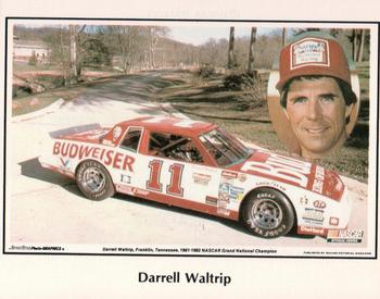 1986 Sportstar Photo-Graphics Racing #NNO Darrell Waltrip Front