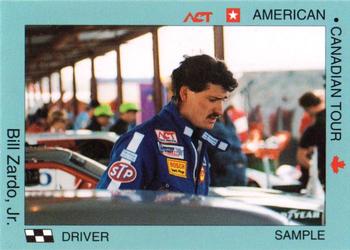 1992 Pace American-Canadian Tour - Sample #16 Bill Zardo Jr. Front