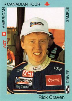 1992 Pace American-Canadian Tour - Sample #29 Ricky Craven Front