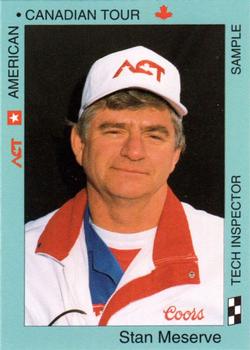 1992 Pace American-Canadian Tour - Sample #33 Stan Meserve Front