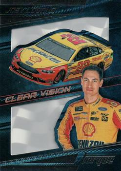 2017 Panini Torque - Clear Vision #12 Joey Logano Front