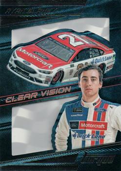 2017 Panini Torque - Clear Vision #33 Ryan Blaney Front