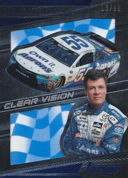 2017 Panini Torque - Clear Vision Blue #19 Michael Waltrip Front