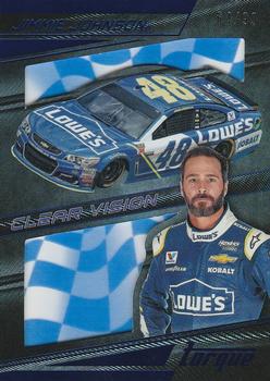 2017 Panini Torque - Clear Vision Blue #22 Jimmie Johnson Front