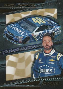 2017 Panini Torque - Clear Vision Gold #22 Jimmie Johnson Front