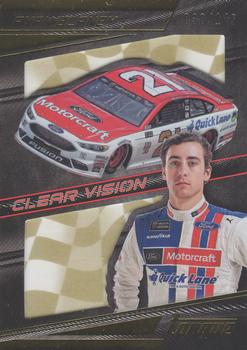 2017 Panini Torque - Clear Vision Gold #33 Ryan Blaney Front