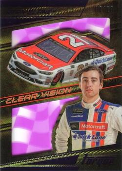 2017 Panini Torque - Clear Vision Purple #33 Ryan Blaney Front