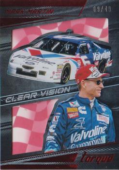 2017 Panini Torque - Clear Vision Red #6 Mark Martin Front