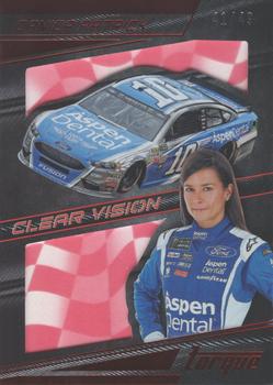 2017 Panini Torque - Clear Vision Red #10 Danica Patrick Front