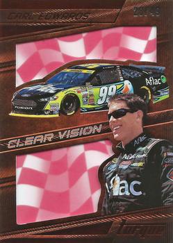 2017 Panini Torque - Clear Vision Red #39 Carl Edwards Front