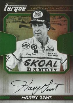 2017 Panini Torque - Driver Scripts Green #DS-HG Harry Gant Front