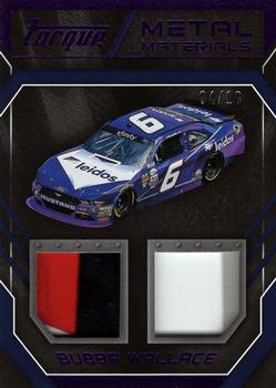 2017 Panini Torque - Metal Materials Purple #MM-BW Bubba Wallace Front