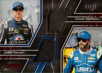 2017 Panini Torque - Pairings Materials Red #PM-KJ Kasey Kahne / Jimmie Johnson Front
