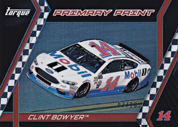 2017 Panini Torque - Primary Paint Checkerboard #PP2 Clint Bowyer Front