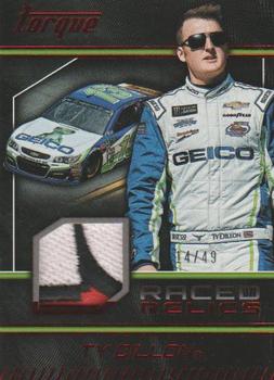 2017 Panini Torque - Raced Relics Red #RR-TY Ty Dillon Front