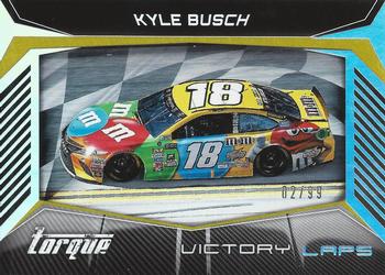 2017 Panini Torque - Victory Laps Holo Silver #VL2 Kyle Busch Front