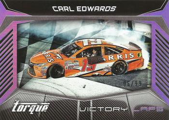 2017 Panini Torque - Victory Laps Holo Silver #VL14 Carl Edwards Front