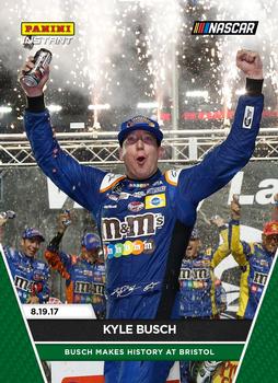 2017 Panini Instant - Green #23 Kyle Busch Front