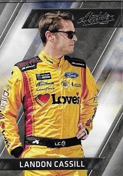 2017 Panini Absolute #46 Landon Cassill Front