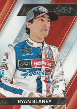 2017 Panini Absolute #56 Ryan Blaney Front