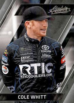 2017 Panini Absolute #81 Cole Whitt Front