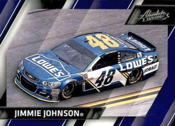 2017 Panini Absolute #99 Jimmie Johnson Front