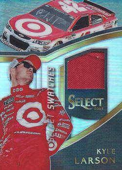 2017 Panini Select - Select Swatches #KL Kyle Larson Front