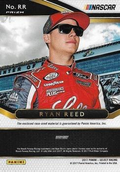 2017 Panini Select - Select Swatches #RR Ryan Reed Back