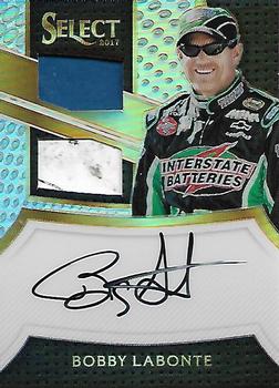 2017 Panini Select - Signature Swatches Duals #SSD-BL Bobby Labonte Front