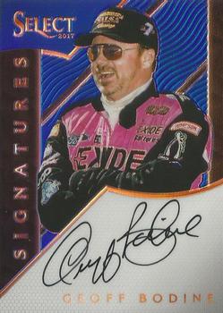 2017 Panini Select - Signatures Blue Prizms #S-GB Geoff Bodine Front