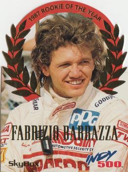1996 SkyBox Indy 500 - Rookies of the Year #R1 Fabrizio Barbazza Front