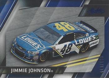 2017 Panini Absolute - Spectrum Blue #99 Jimmie Johnson Front
