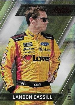 2017 Panini Absolute - Spectrum Red #46 Landon Cassill Front