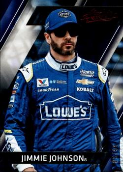 2017 Panini Absolute - Spectrum Red #64 Jimmie Johnson Front