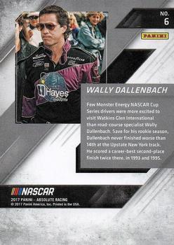 2017 Panini Absolute - Spectrum Silver #6 Wally Dallenbach Back