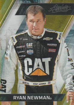 2017 Panini Absolute - Spectrum Silver #39 Ryan Newman Front