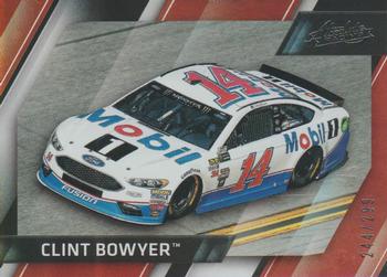 2017 Panini Absolute - Spectrum Silver #95 Clint Bowyer Front