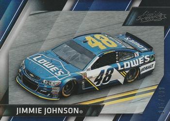 2017 Panini Absolute - Spectrum Silver #99 Jimmie Johnson Front