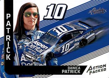 2017 Panini Absolute - Action Packed #AP4 Danica Patrick Front