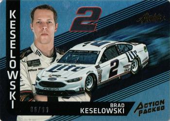 2017 Panini Absolute - Action Packed Spectrum Gold #AP5 Brad Keselowski Front
