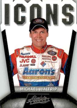 2017 Panini Absolute - Icons #I8 Michael Waltrip Front