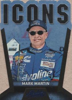 2017 Panini Absolute - Icons Spectrum Blue #I7 Mark Martin Front