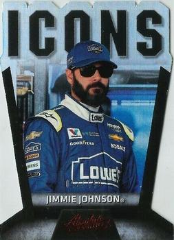 2017 Panini Absolute - Icons Spectrum Red #I11 Jimmie Johnson Front