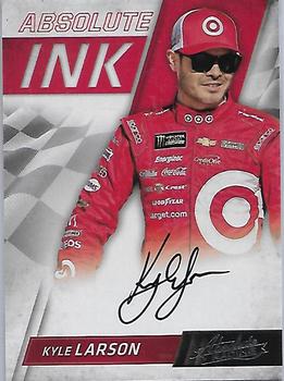 2017 Panini Absolute - Absolute Ink #AI-KL Kyle Larson Front