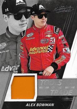 2017 Panini Absolute - Tools of the Trade #TT-AB Alex Bowman Front
