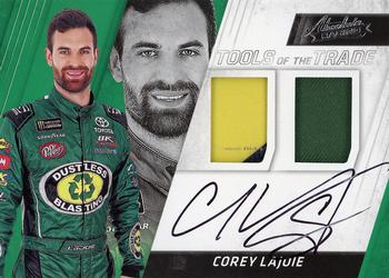 2017 Panini Absolute - Tools of the Trade Duals Signatures #TTDS-CL Corey LaJoie Front