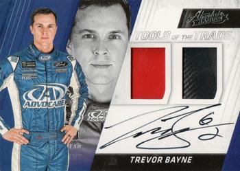 2017 Panini Absolute - Tools of the Trade Duals Signatures #TTDS-TB Trevor Bayne Front