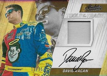 2017 Panini Absolute - Tools of the Trade Signatures Spectrum Silver #TTS-DR David Ragan Front